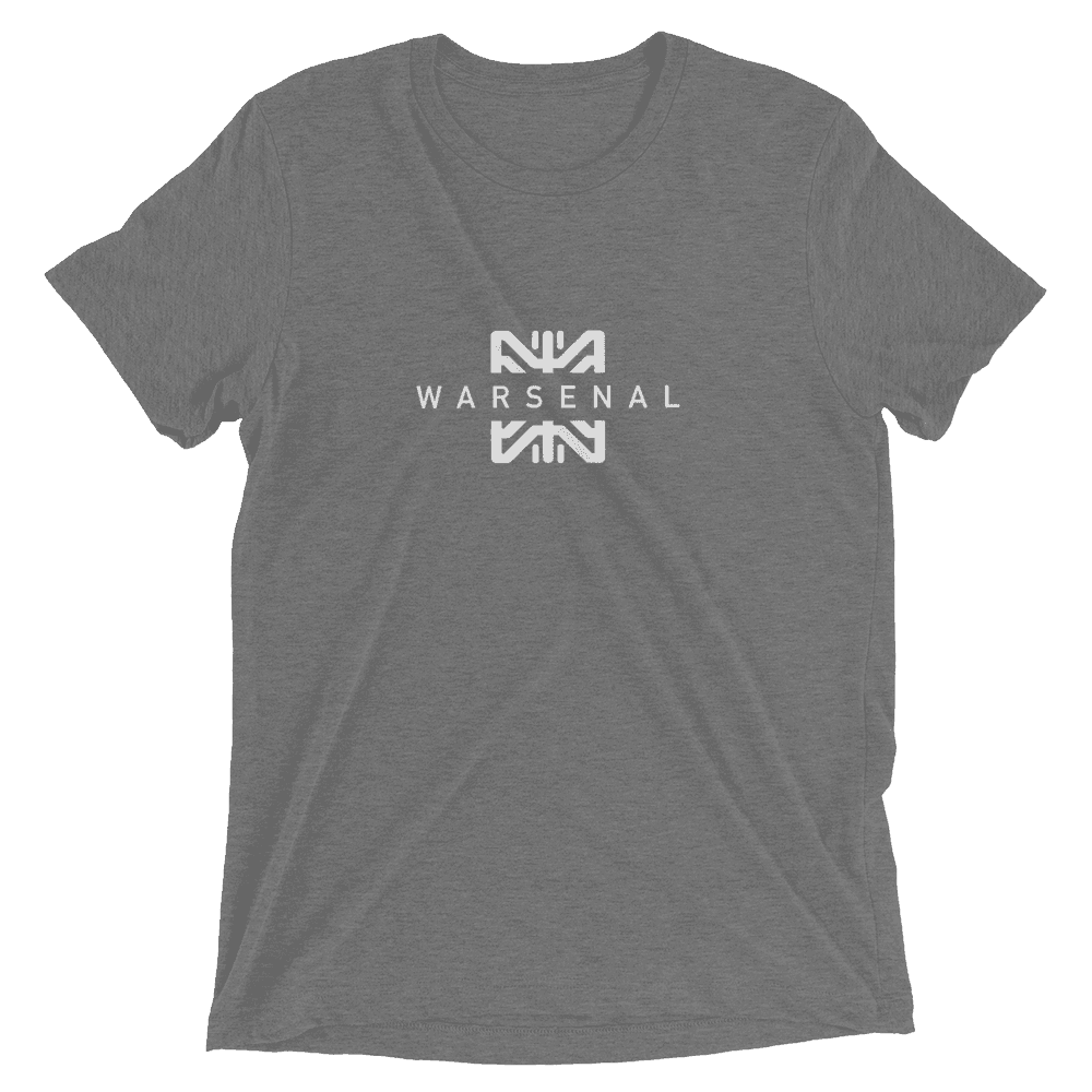 Warsenal Butterfly Short sleeve t-shirt - Grey Triblend / XS