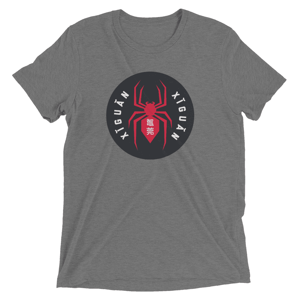 Xiguan Short Sleeve Shirt - Grey Triblend / XS