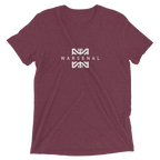 Warsenal Butterfly Short sleeve t-shirt - Maroon Triblend / XS