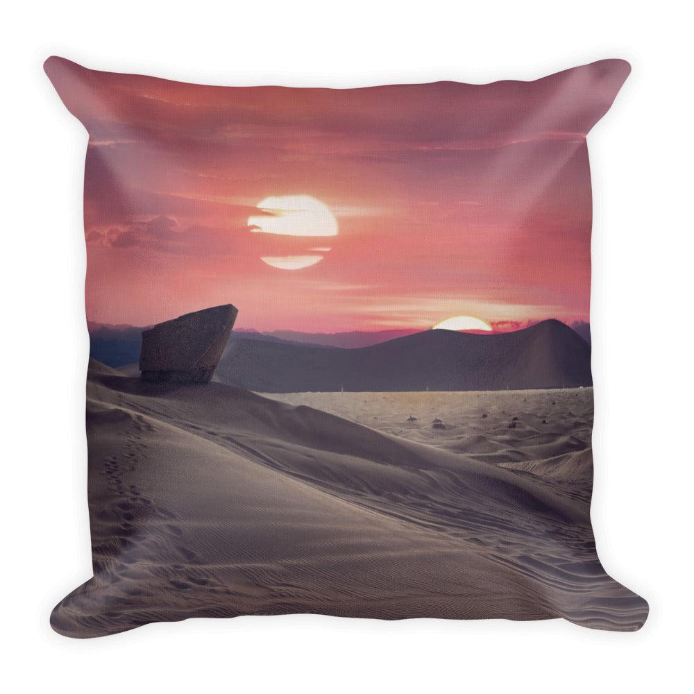 Tatooine Desert Planet Star Wars Pillow