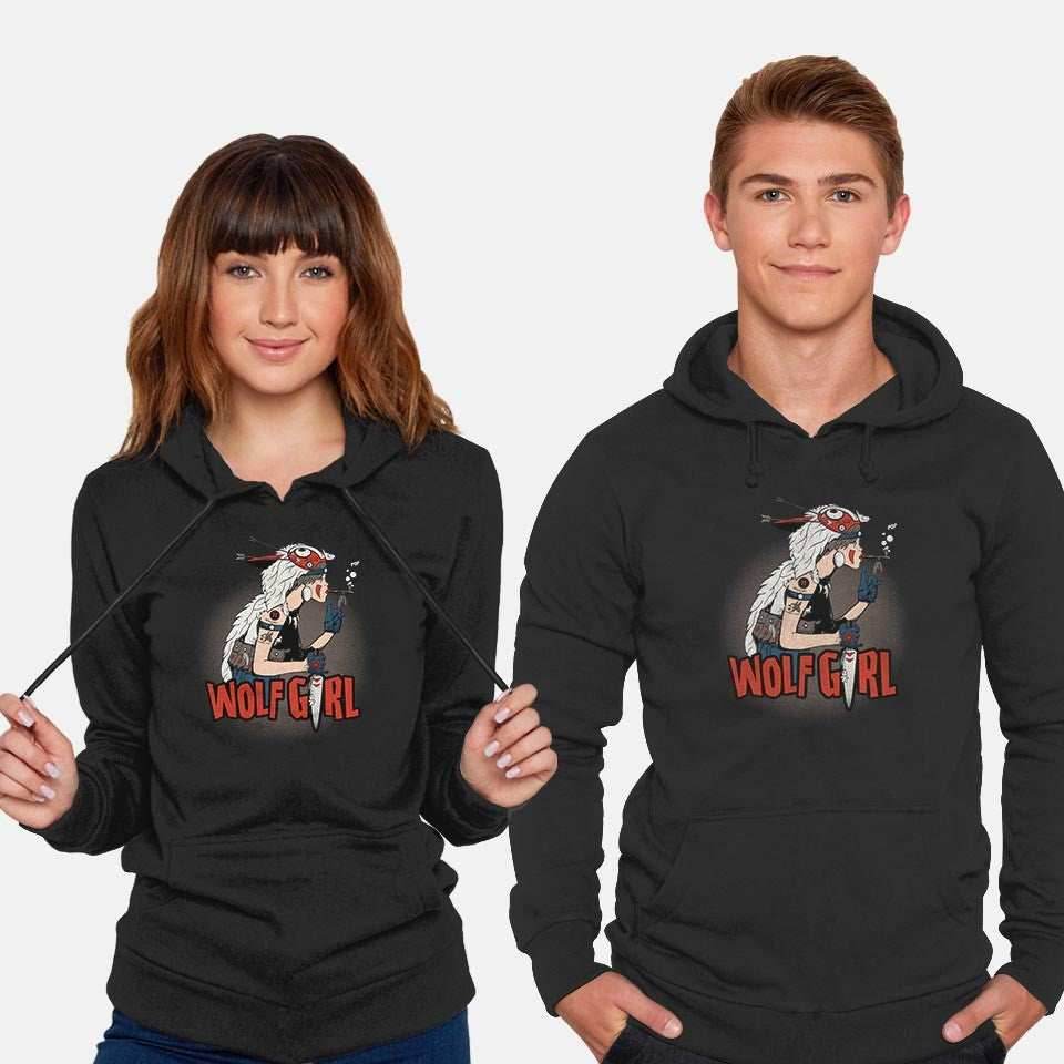 Wolf Girl - Unisex / Black / S