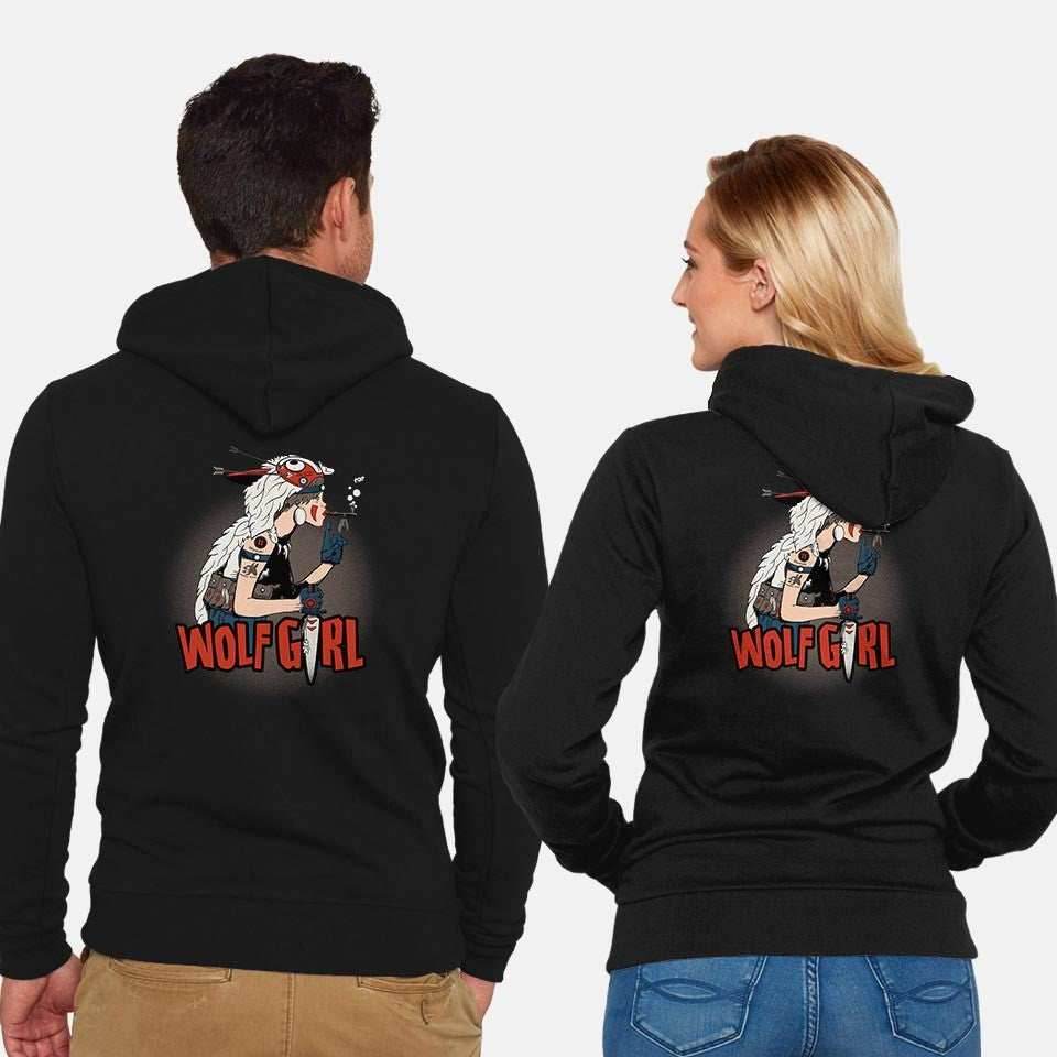 Wolf Girl - Unisex / Black / S