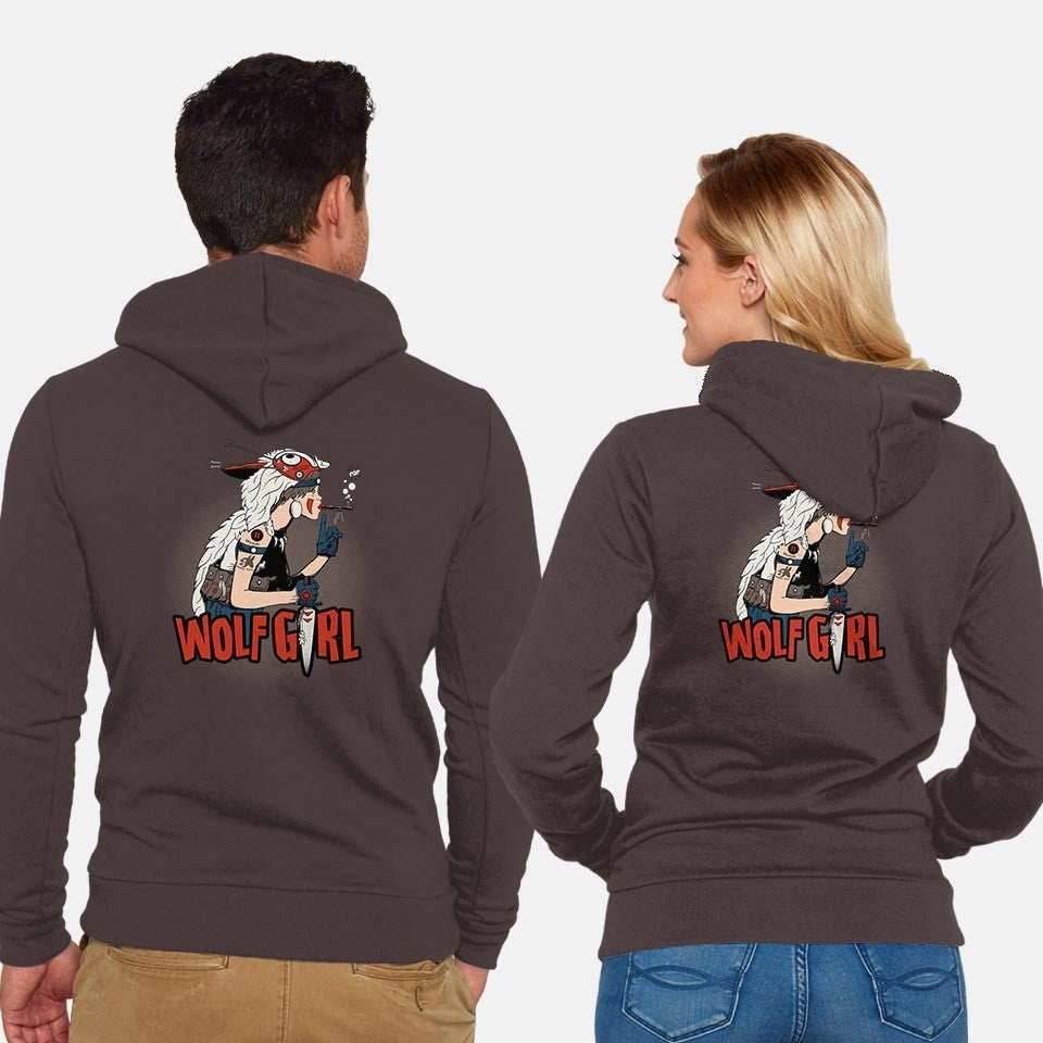 Wolf Girl - Unisex / Black / S