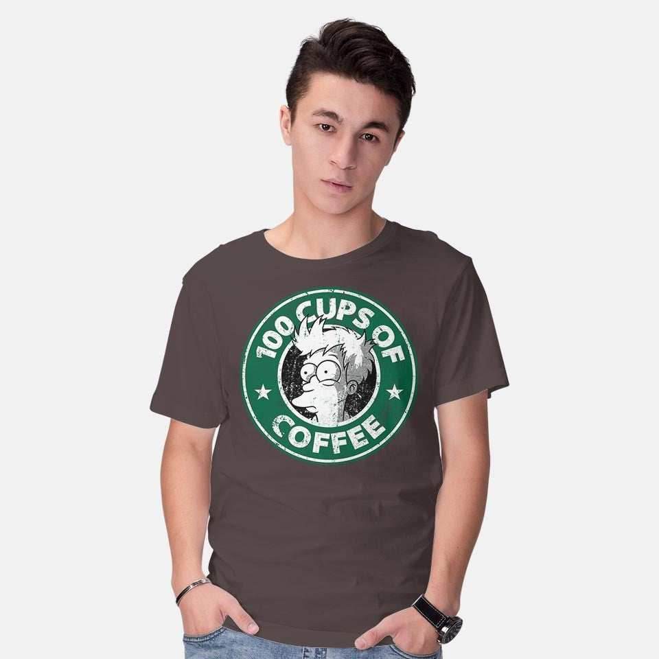 100 Cups of Coffee - Mens / Black / S