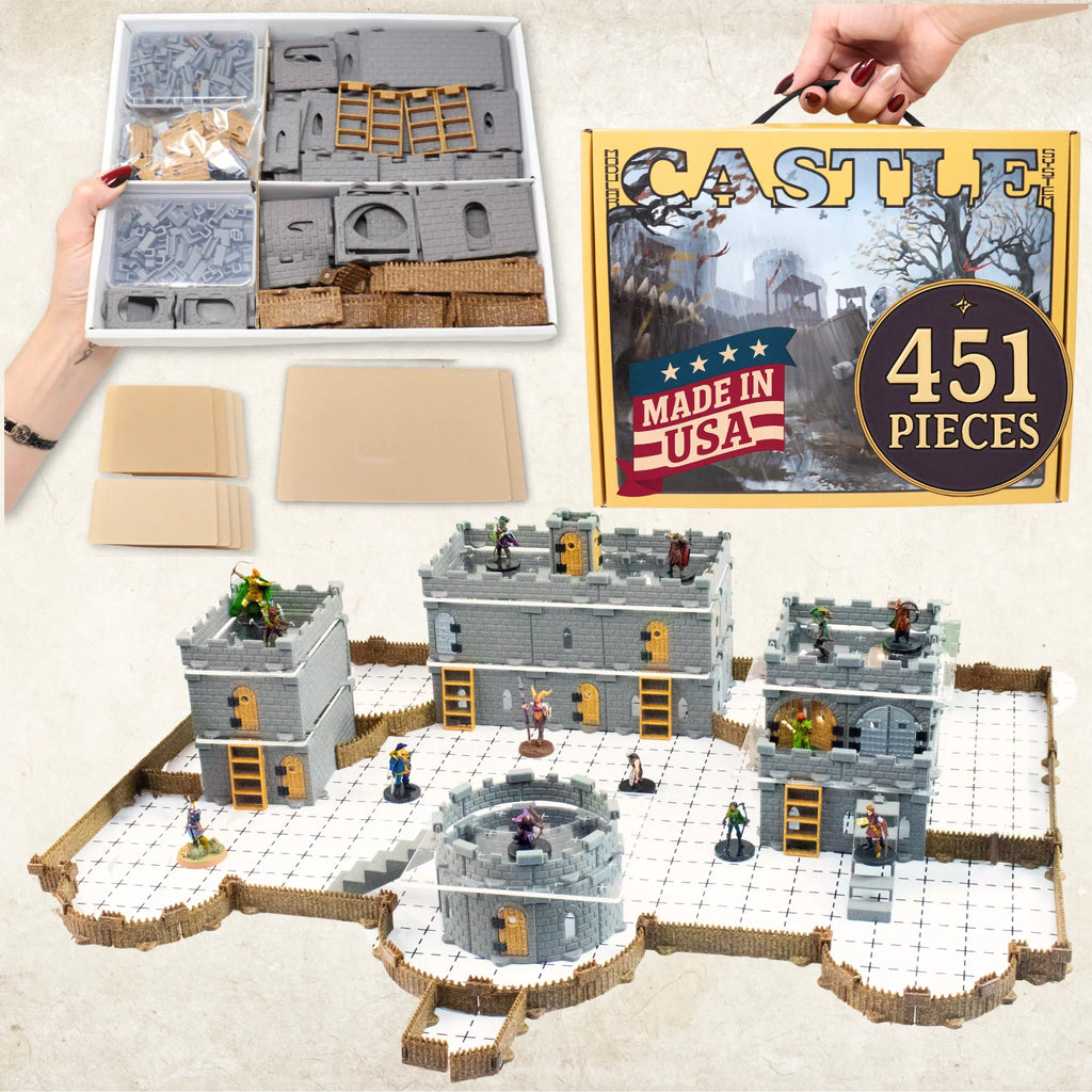 Baron Keep Castle Terrain Set