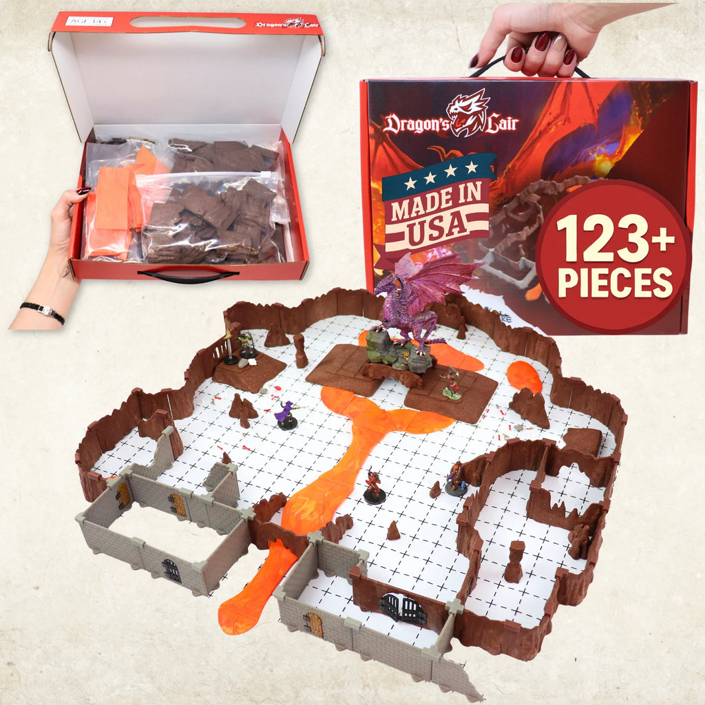 Dragon's Lair Adventure Terrain Set