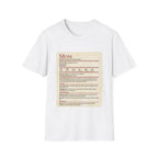 Mom DND Shirt - Funny Stat Block - White / S