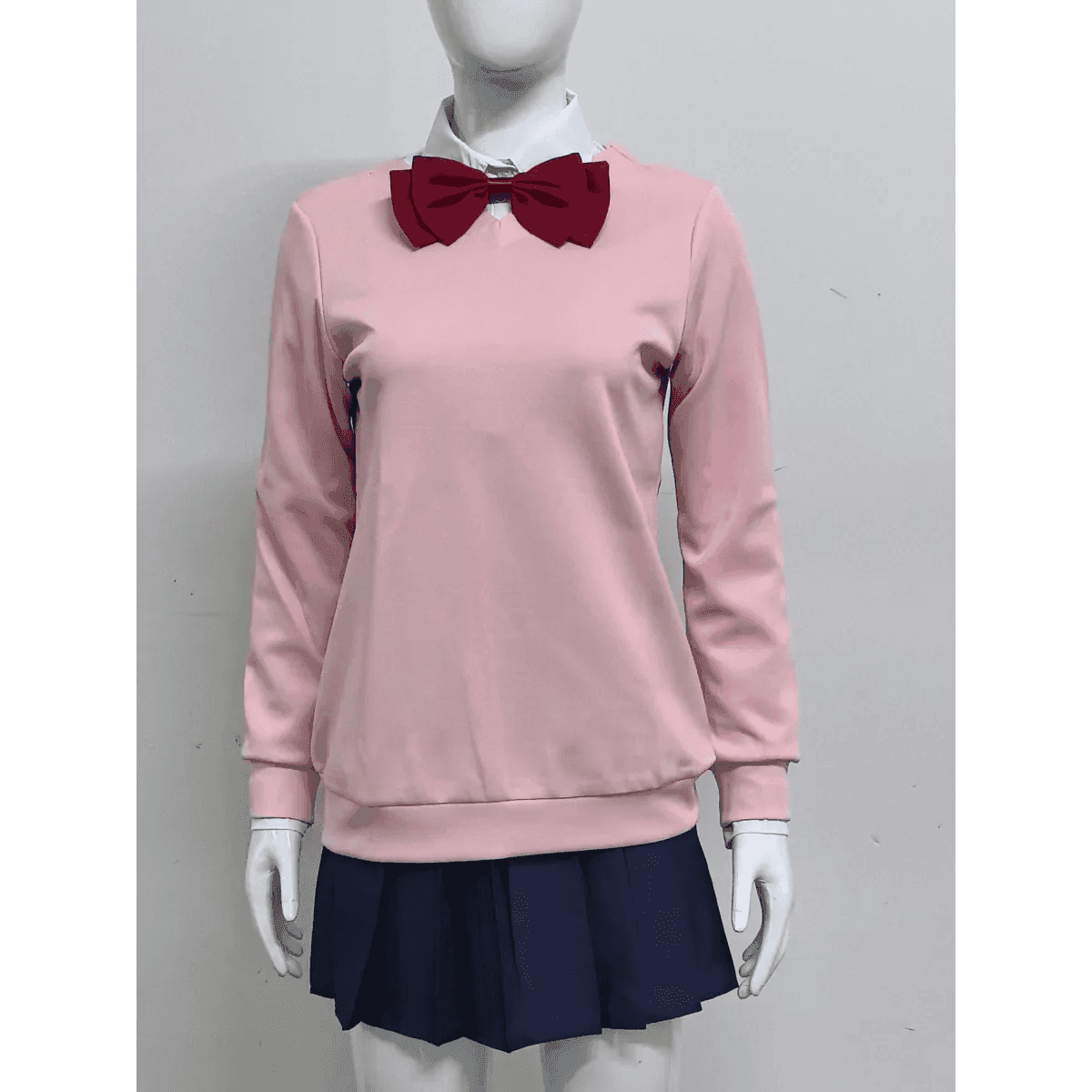 Momo Ayase Cosplay Costume – Dandadan School Uniform Set with Accessories - Costume Only / M