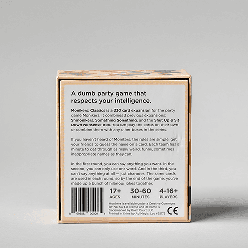Monikers: Classic Expansion - 