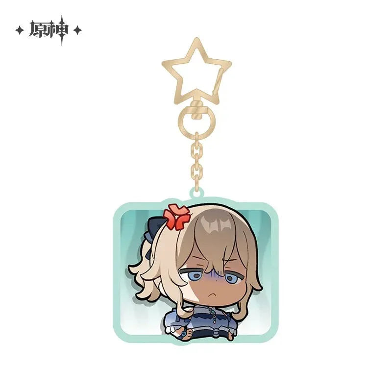 Mondstadt Chibi Emojis Series Keychain Genshin Impact