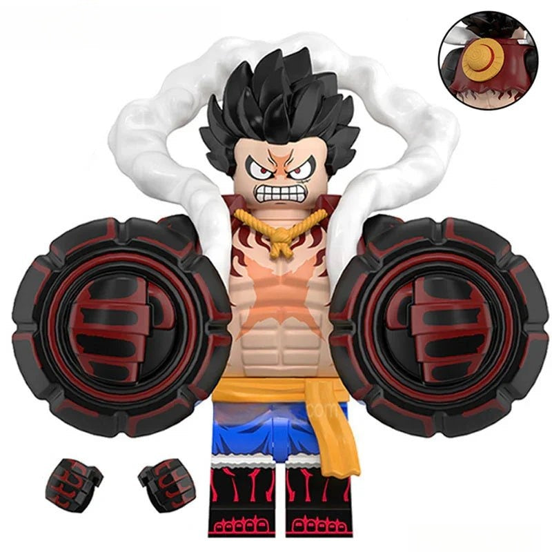 Monkey D Luffy from ONE PIECE Anime Lego Minifigures custom toys B1
