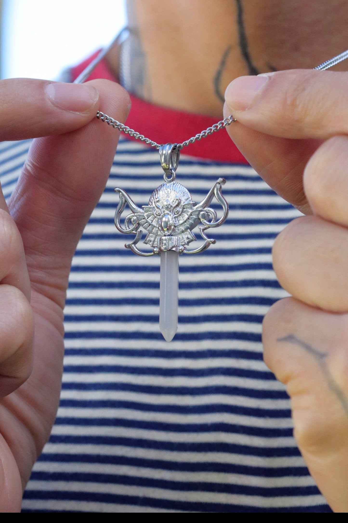 Yu-Gi-Oh!™ Monster Reborn Necklace - Black