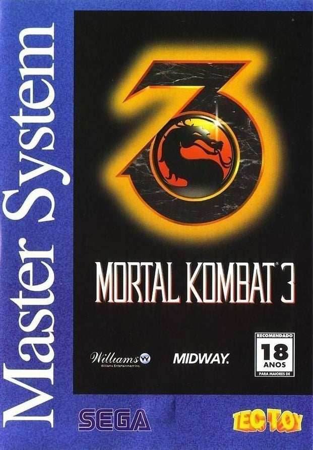 Mortal Kombat 3 (Sega Master System) - Game Manual Only