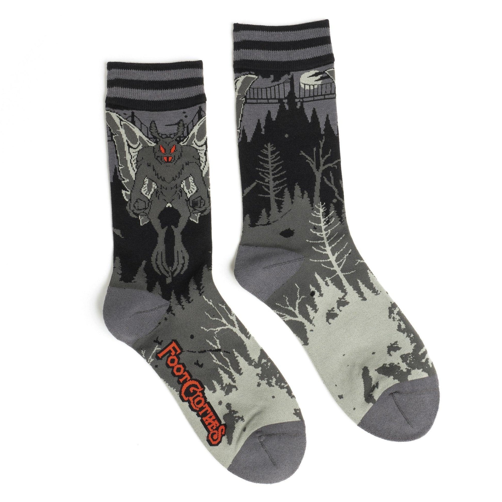 Mothman Crew Socks