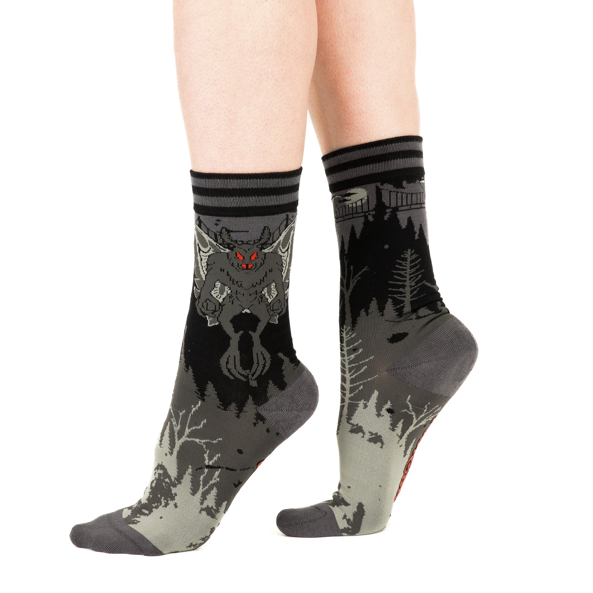 Mothman Crew Socks