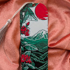 Mount Fuji Art Bookmark 2x6 Reader Gift
