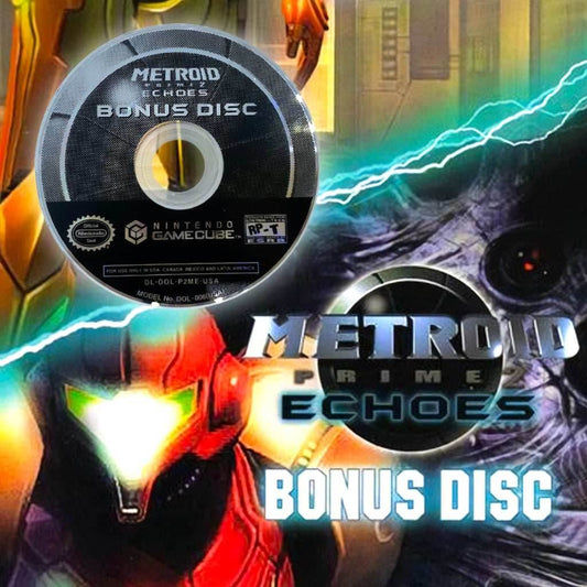 Metroid Prime 2: Echoes Bonus Disc (Gamecube) - Game Manual Only