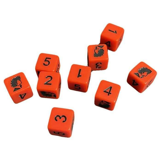 Cowboy Bebop TTRPG: Spike Spiegel Dice Set (9) - 