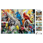 Audubon - Backyard Birds 1000 Piece Jigsaw Puzzle