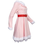 Mrs. Elf Pink Women's Deluxe Halloween Cosplay Costume Set