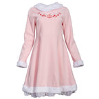 Mrs. Elf Pink Women's Deluxe Halloween Cosplay Costume Set