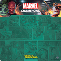 Marvel Champions LCG: 1-4 Player Game Mat - The Rise of Red Skull - 