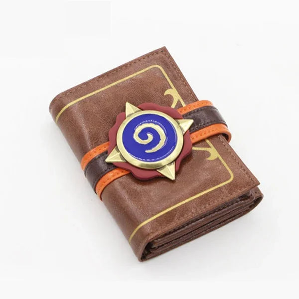 MSMO Embossed Leather Hearthstone Heroes of Warcraft Card Wallet Package New Gift