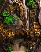 Mountain Temple - Backflow Incense Burner - 