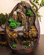 Mountain Temple - Backflow Incense Burner - 