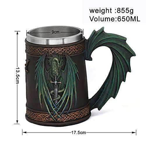 Vikings Dragon Drinking Mug - 1 Mug