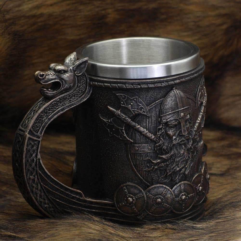 Viking Warrior Tankard Mug - 1 Mug