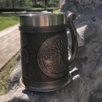 Viking Yggdrasil Tree of Life Tankard Mug - 1 Mug