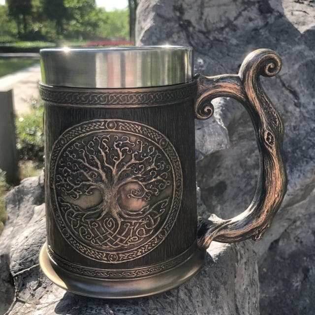 Viking Yggdrasil Tree of Life Tankard Mug - 1 Mug