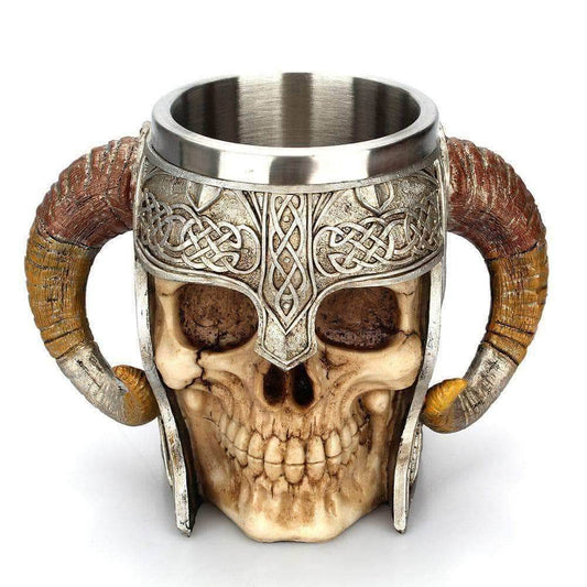 Vikings Goat Horns Stainless Steel Mug - Bundles - Buy 2 Save $5