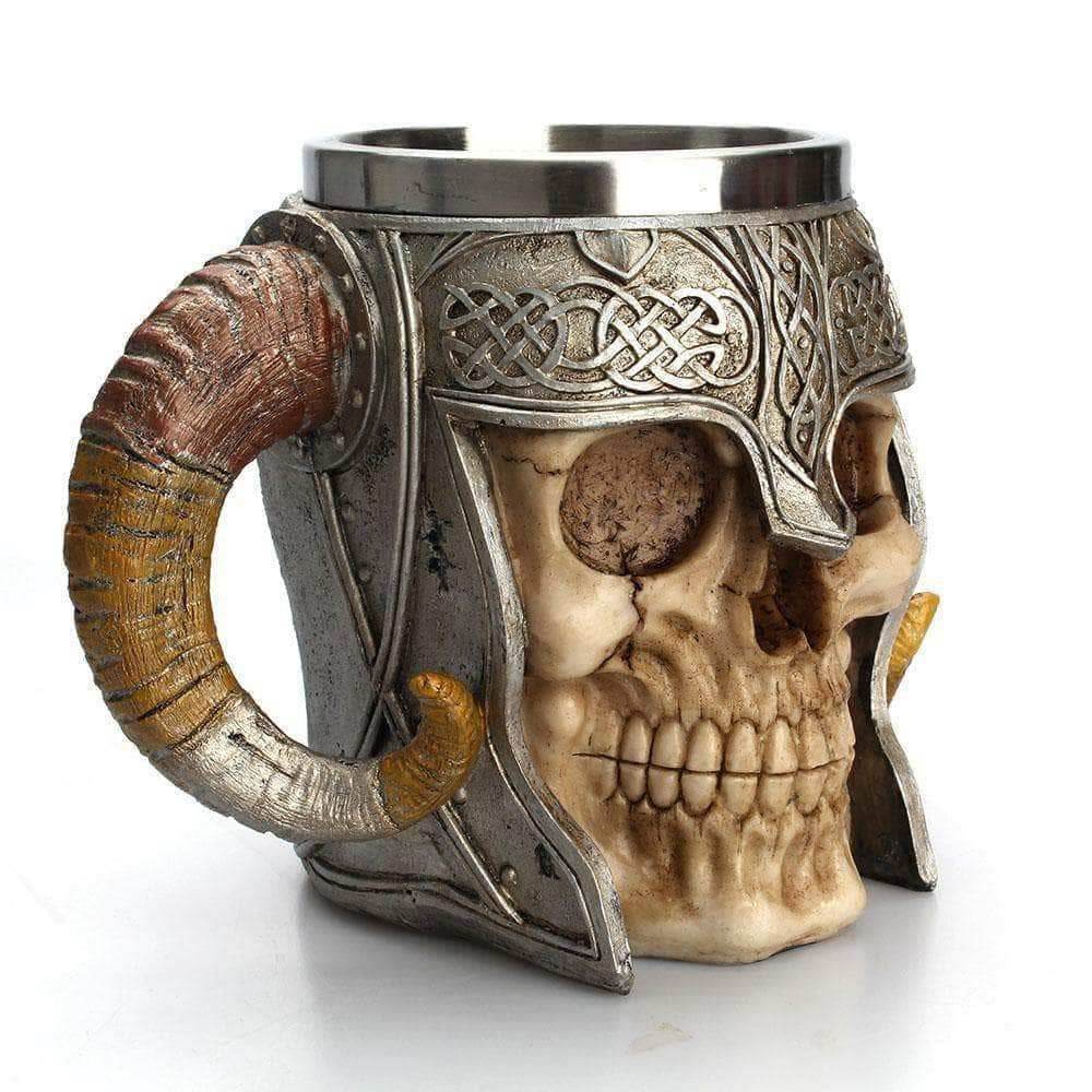 Vikings Goat Horns Stainless Steel Mug - Bundles - Buy 2 Save $5