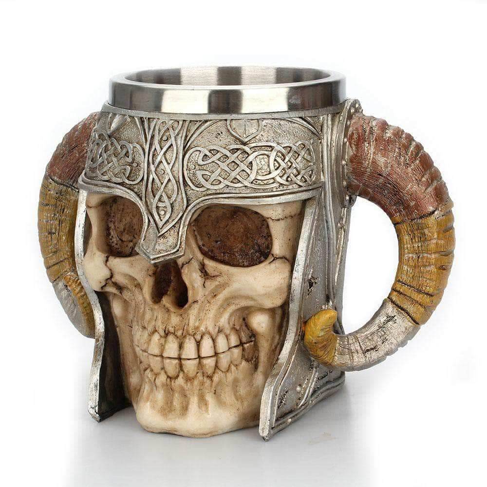 Vikings Goat Horns Stainless Steel Mug - Bundles - Buy 2 Save $5