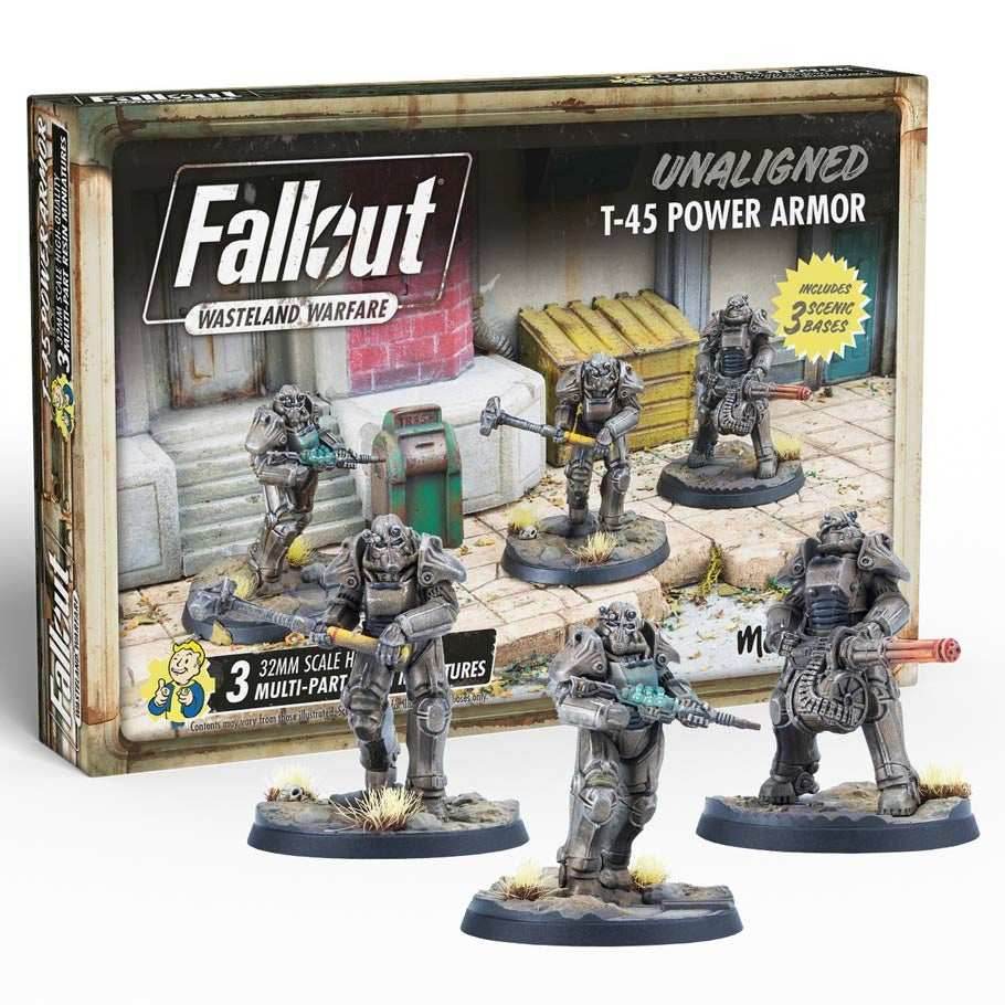 Fallout: Wasteland Warfare - Unaligned - T-45 Power Armour - 