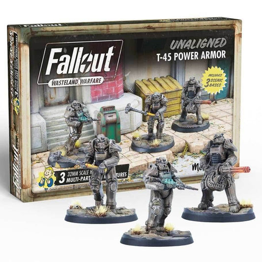 Fallout: Wasteland Warfare - Unaligned - T-45 Power Armour - 