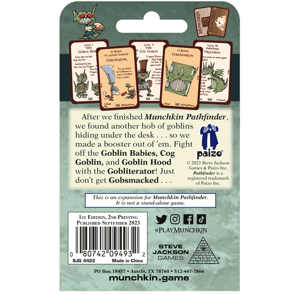 Munchkin Pathfinder: Gobsmacked! - 