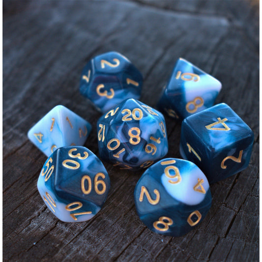 Murky Waters Acrylic Dice Set