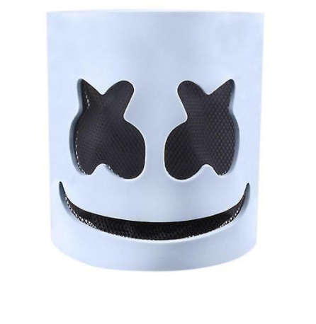 Music Festival Dj Mask Marshmello Helmet, Cosplay Prop Carnival Halloween