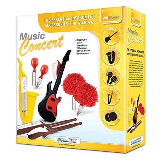 Wii Music + Music Concert Accessories (Wii) - Game Only