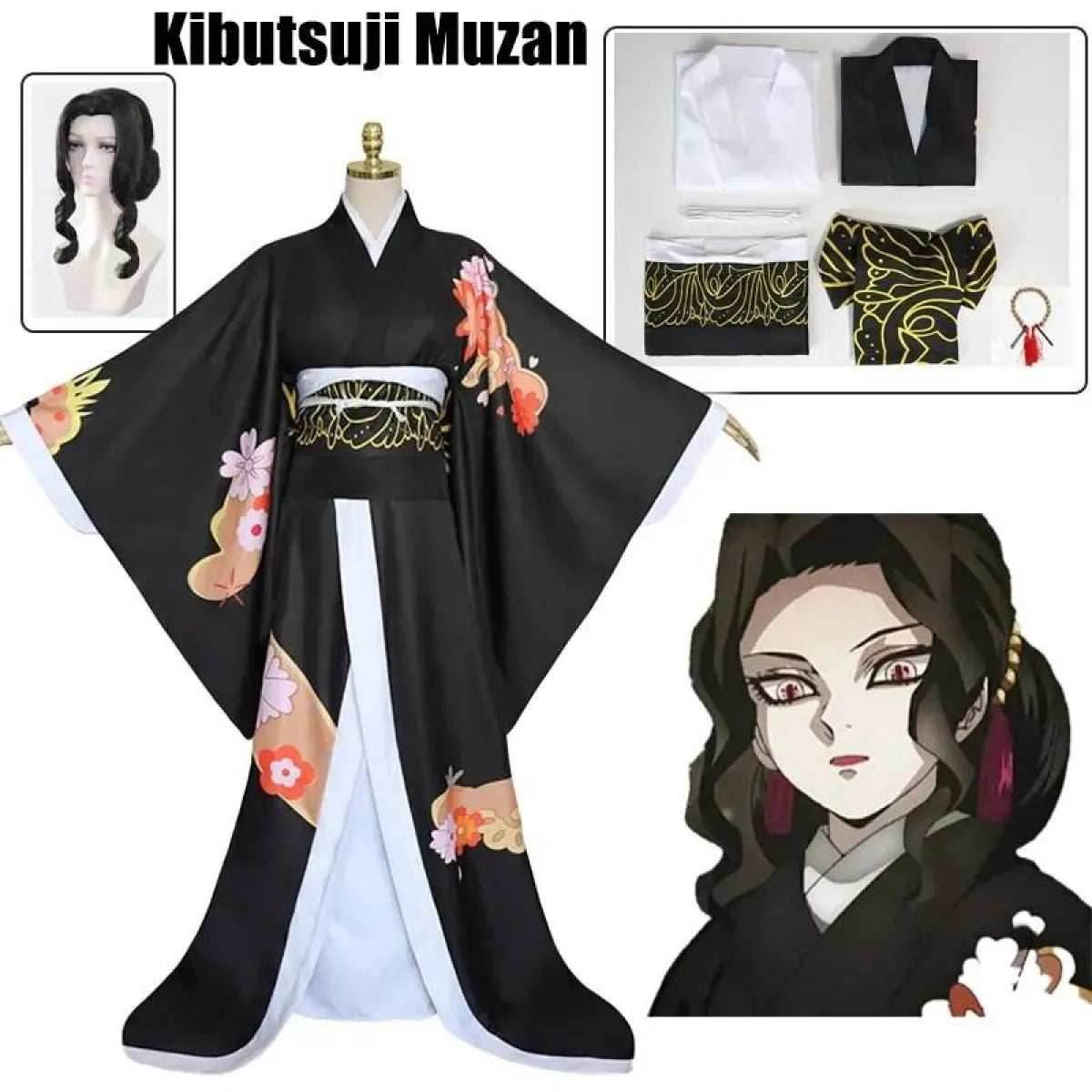 Muzan Kibutsuji Cosplay - Costume / S