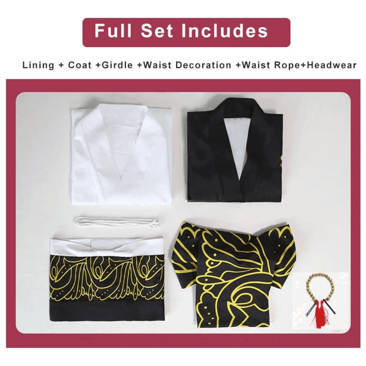 Muzan Kibutsuji Cosplay - Costume / S