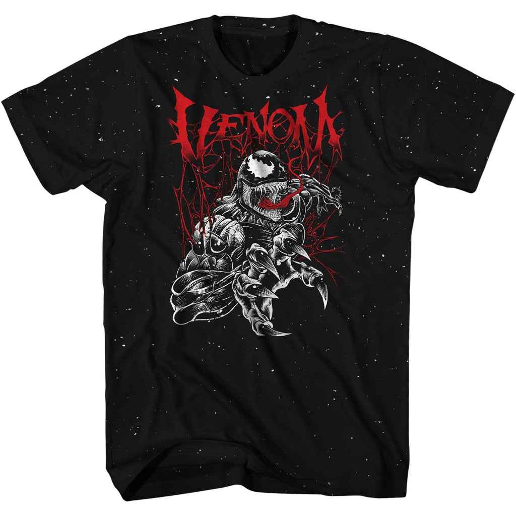 Venom Heavy Metal Marvel Comics Adult T Shirt - S