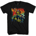 X-Men 90's Team Jim Lee Marvel Comics Adult T-Shirt - S