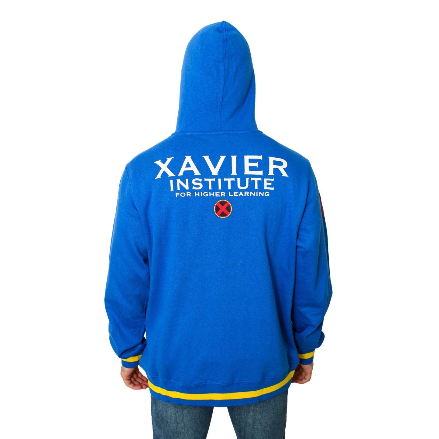 X-Men Xavier Institute Marvel Adult Zip Up Hoodie - XS