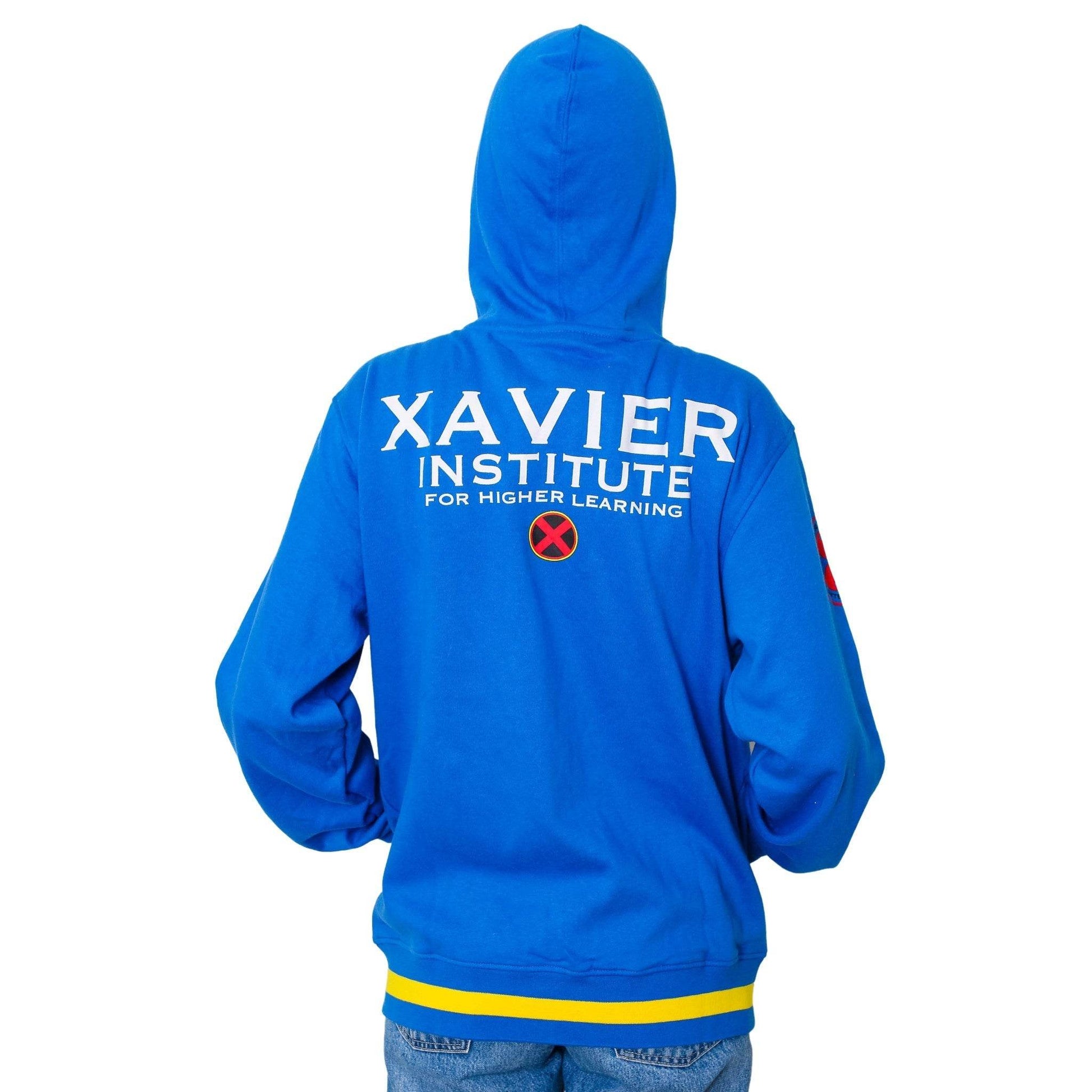 X-Men Xavier Institute Marvel Adult Zip Up Hoodie - XS