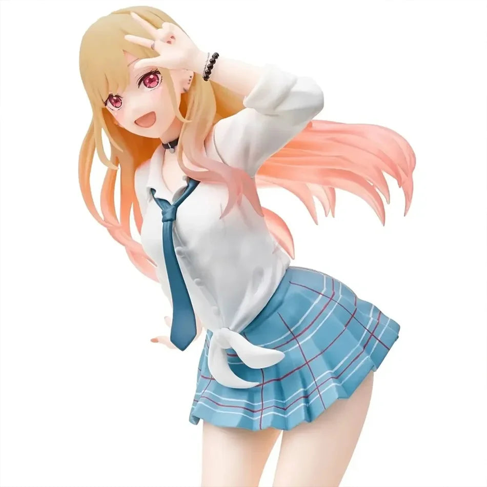 My Dress Up Darling MARIN KITAKAWA Uniform Anime Figure Toys 18cm PVC Model Collector Birthday Gift