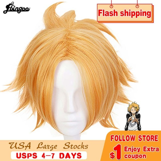 My Hero Academia OCHACO URARAKA Auburn Brown Short Straight Bob Synthetic Cosplay Wig Role Play Halloween Costume парик